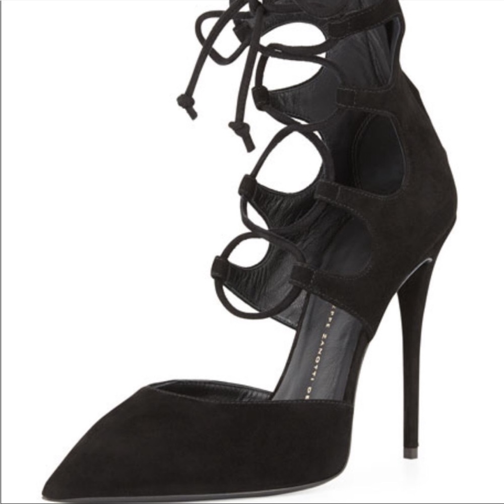 Authentic Giuseppe Zanotti Lace Up Heels